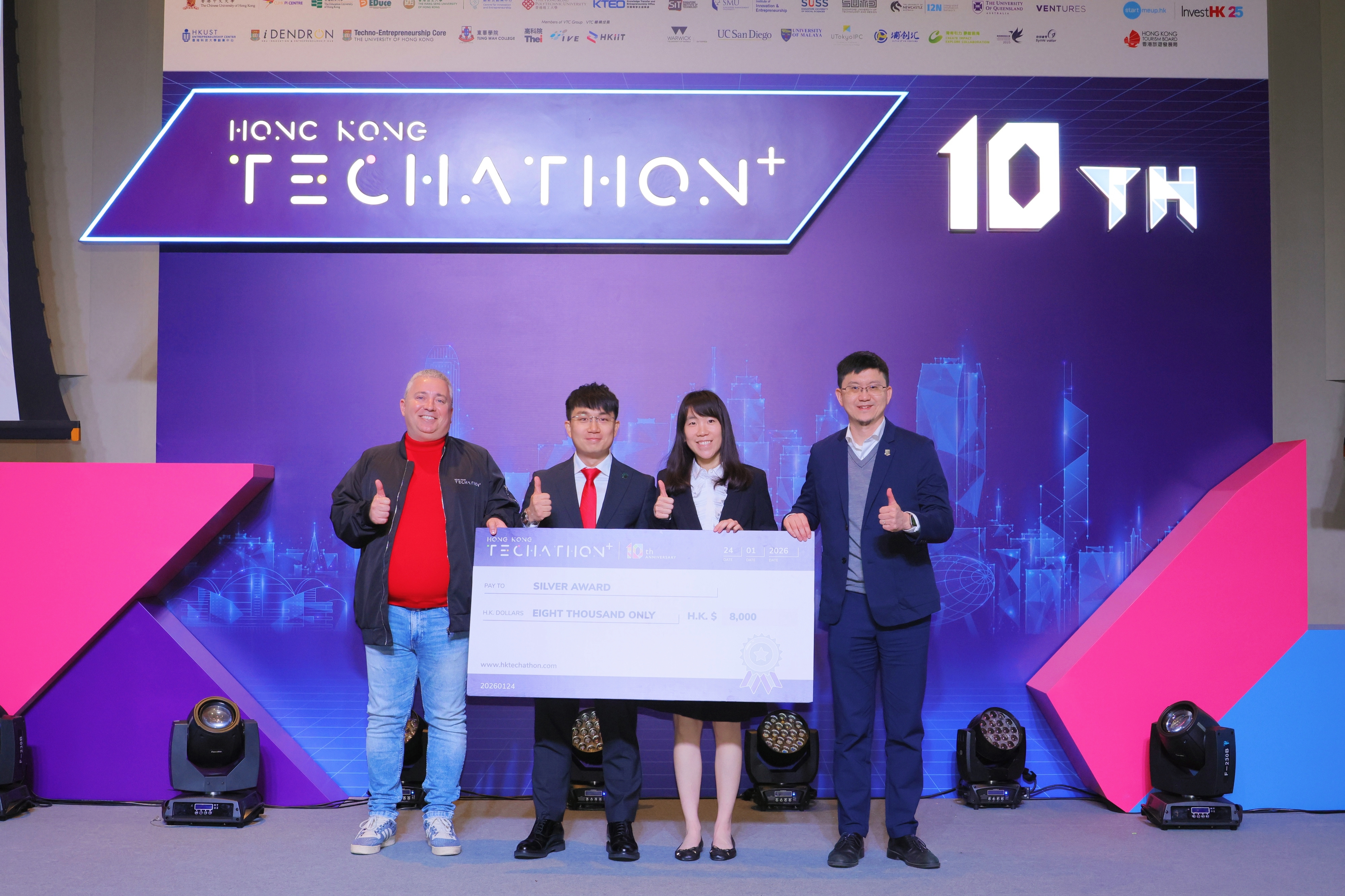 Triumph at HK Techathon+ 10th Edition: SilverGuard AI Takes Home an Award